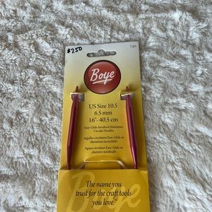 Boye circular knitting needles